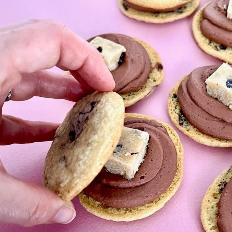 Cookie Dough Sandwich Cookies