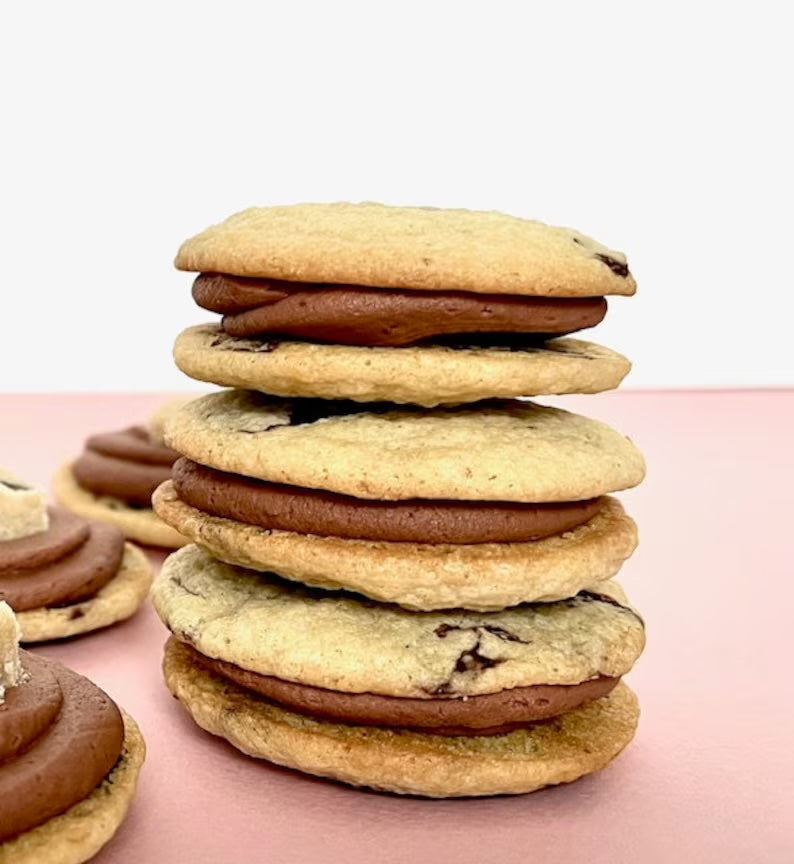 Cookie Dough Sandwich Cookies