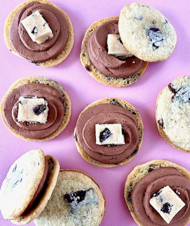Cookie Dough Sandwich Cookies