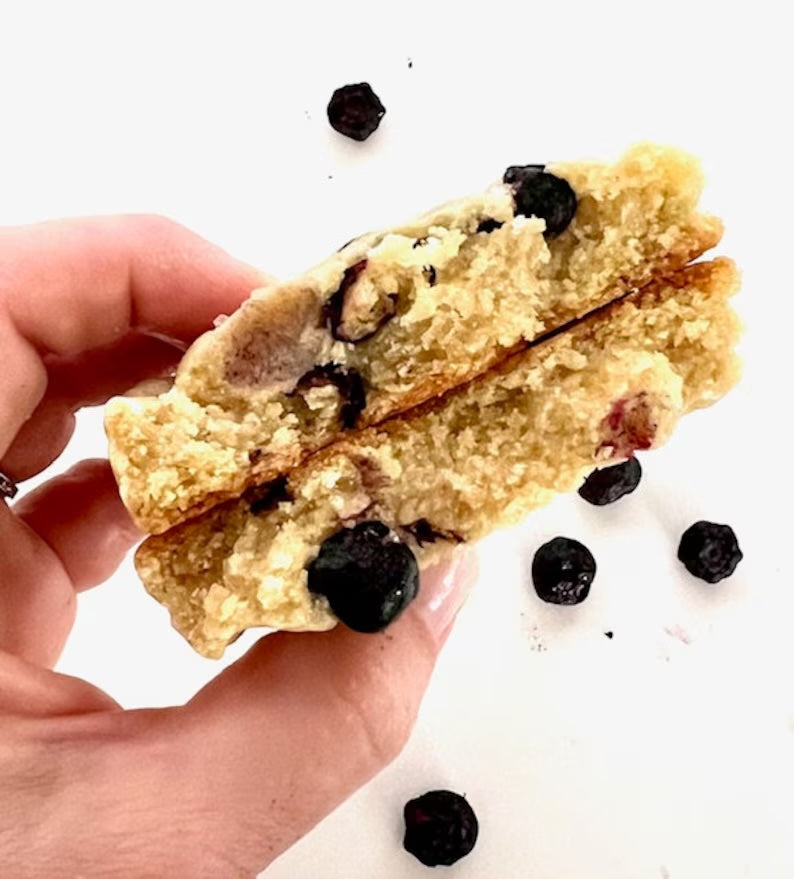 Lemon Blueberry Cookies