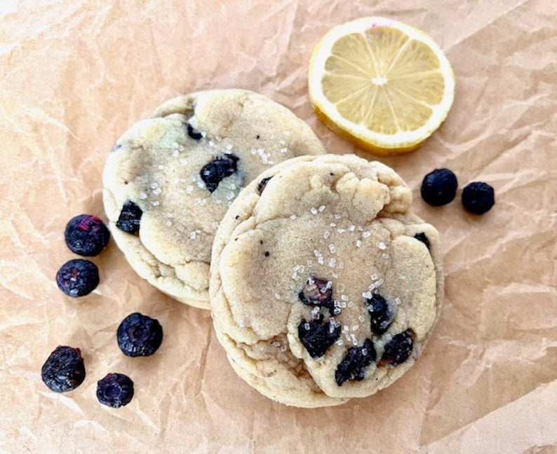 Lemon Blueberry Cookies