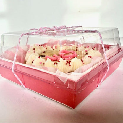 Valentine XO Chocolate Chip Cookie Cake