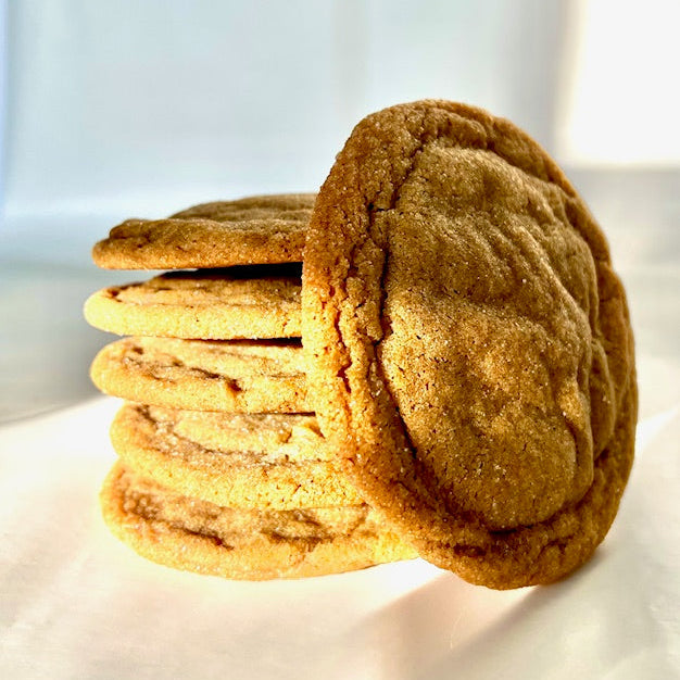 Soft and Chewy Ginger Cookies