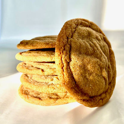 Soft and Chewy Ginger Cookies