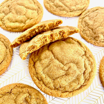 Soft and Chewy Ginger Cookies