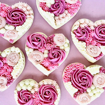 Valentine Buttercream Sugar Cookie