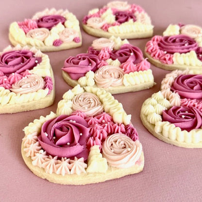 Valentine Buttercream Sugar Cookie