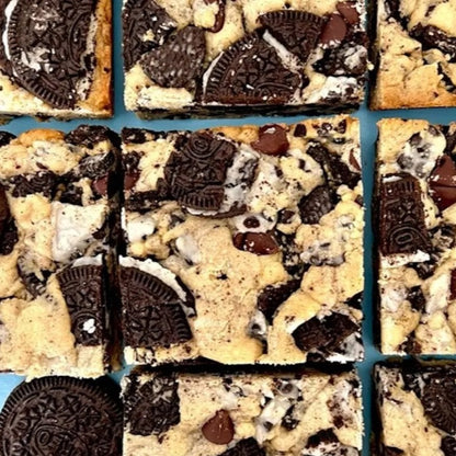 Double Cookies and Cream Bars