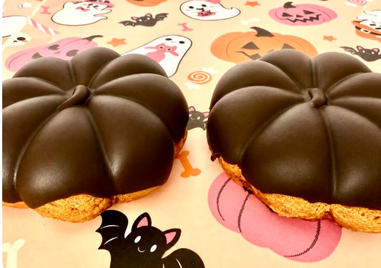 Chocolate-Dipped Pumpkin Spice Cakes