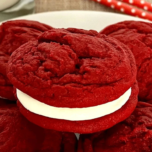Red Velvet Sandwich Cookie