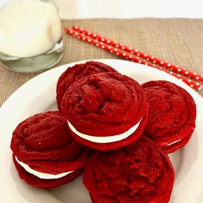 Red Velvet Sandwich Cookie